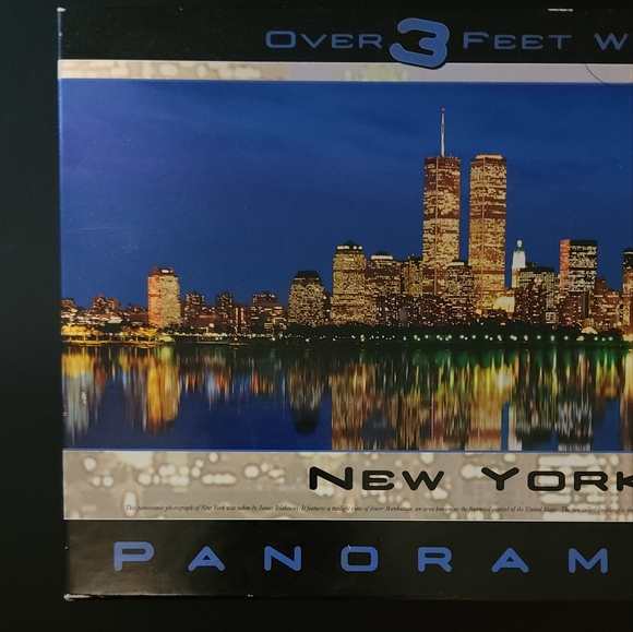 New York Panoramic 750 Puzzle by BGI Puzzles over 3 feet wide - Picture 3 of 5